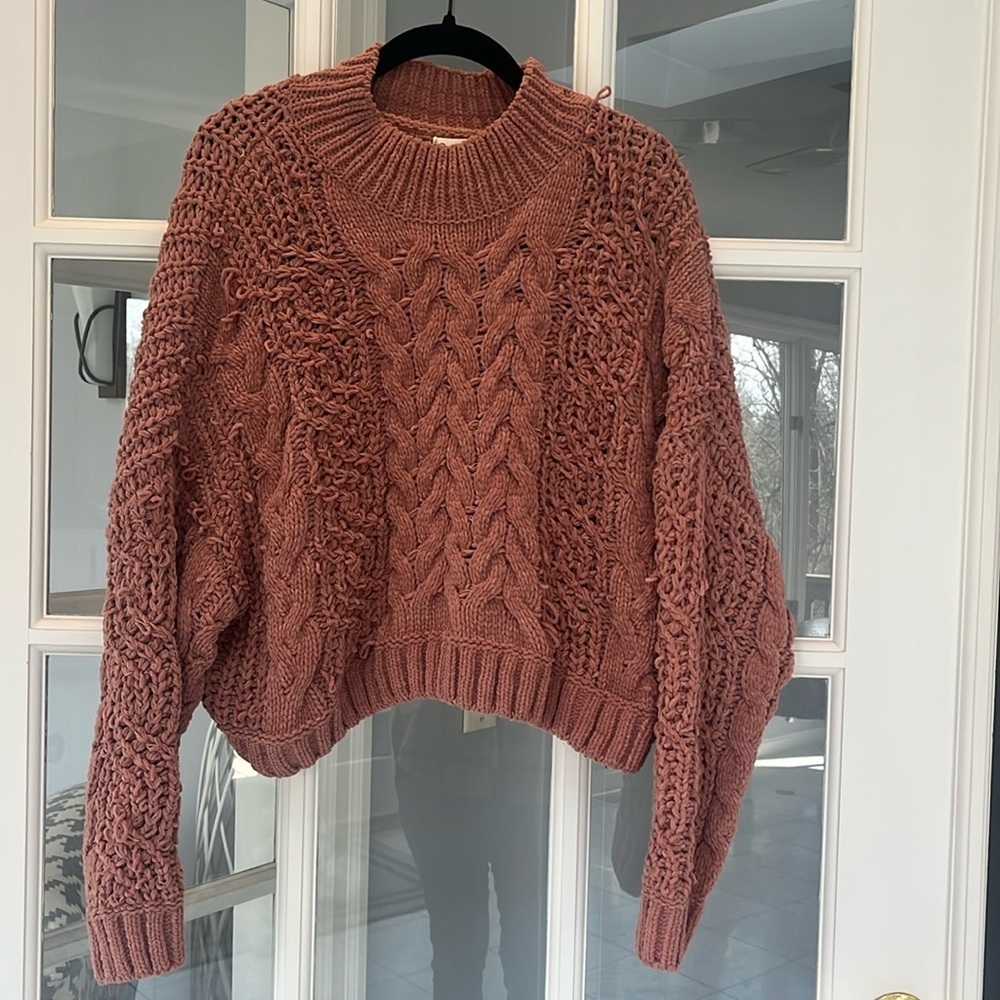 Pol Anthropologie Chunky Sweater Sz M